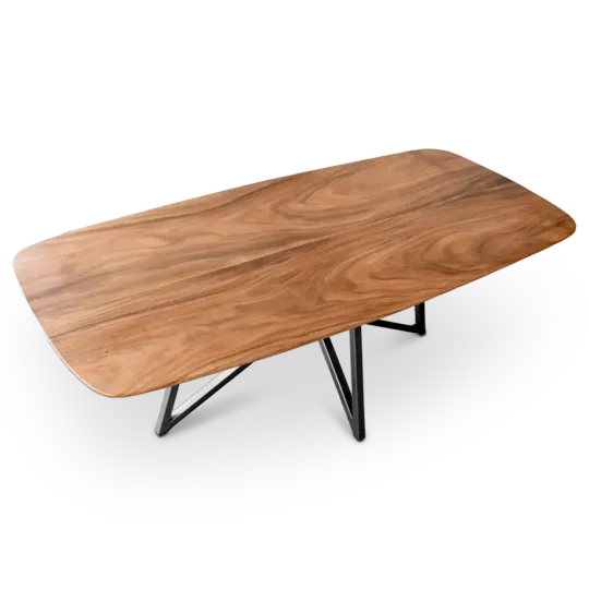 Cavel Deens Ovale Notenhouten Tafel