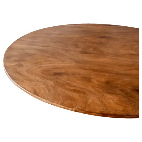Cavel Ronde Notenhouten Tafel