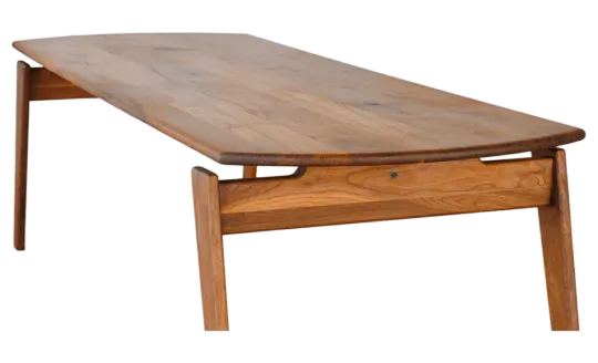 Cavel Artson Eettafel | Massief Amerikaans Notenhout | 200-280 x 90 cm