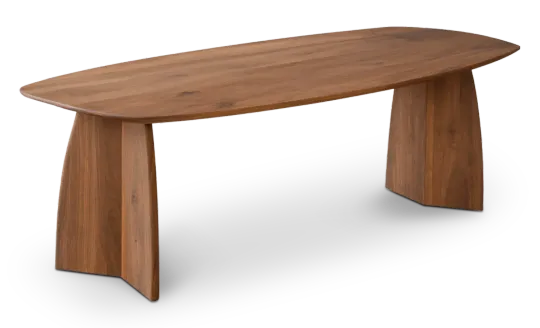Cavel Nordic Curve Eettafel | Massief Amerikaans Walnoot | Deens Ovaal Cavel Nordic Curve Eettafel | Massief Amerikaans Walnoot | Deens Ovaal