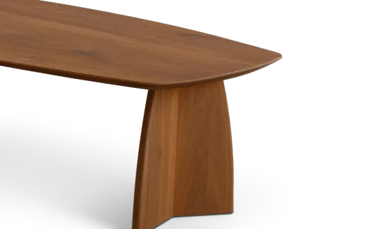 Cavel Nordic Curve Eettafel | Massief Amerikaans Walnoot | Deens Ovaal Cavel Nordic Curve Eettafel | Massief Amerikaans Walnoot | Deens Ovaal