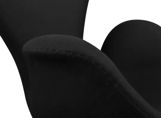 Sean Chair Zwart Kasjmier
