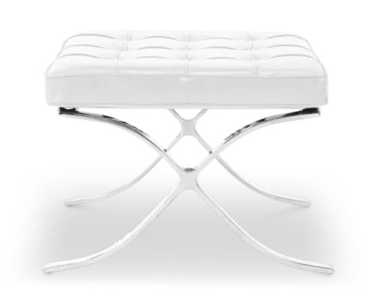 Paviljoen Ottoman Luxe Wit Volleer