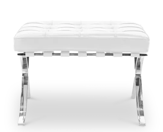 Paviljoen Ottoman Luxe Wit Volleer