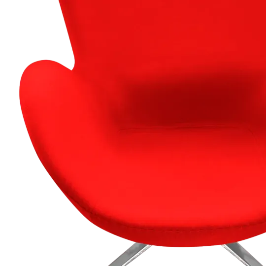Flag Chair Rood Kasjmier Flag Chair Rood Kasjmier