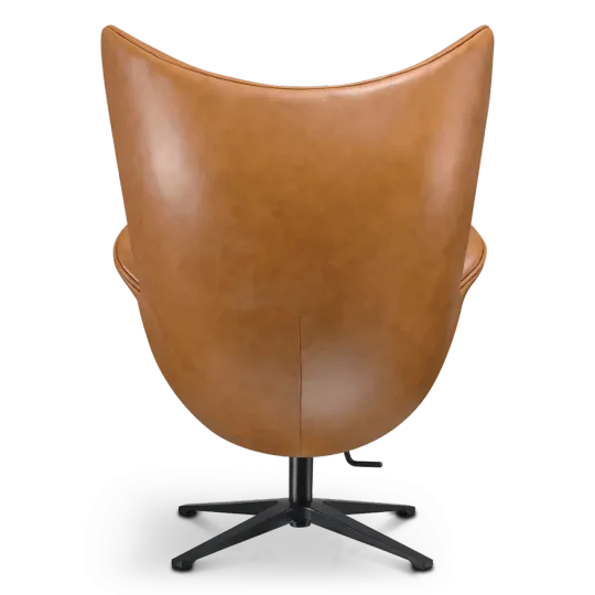 Flag Chair Cognac / Bruin Leer
