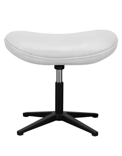 Flag Chair Wit Leer Flegg Chair Wit Leer