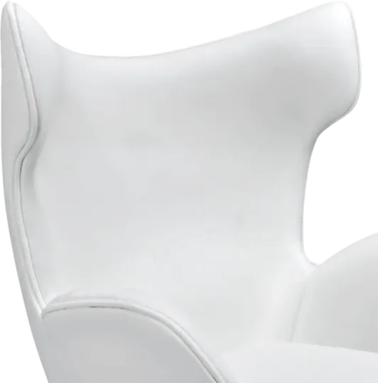 Flag Chair Wit Leer Flag Chair Wit Leer