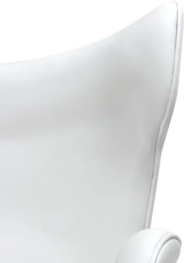 Flag Chair Wit Leer Flag Chair Wit Leer