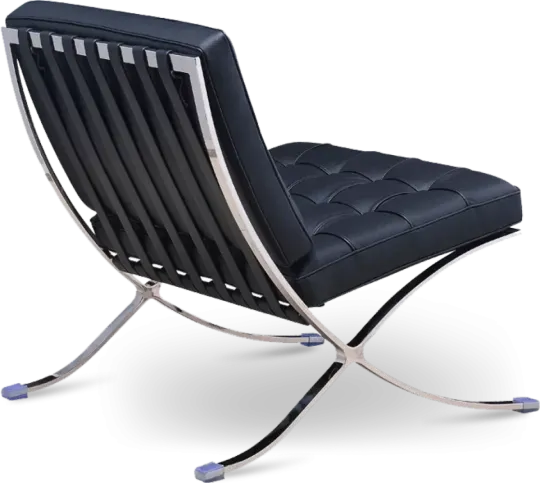 Barcelona Chair Luxe Volleer Zwart
