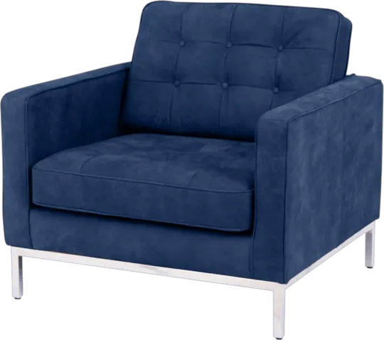 Italo Chair Kings Blue Velvet