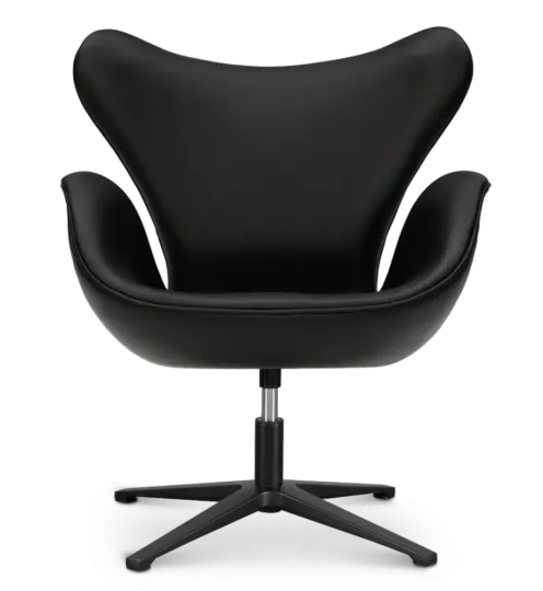 Sean Chair Zwart Leer