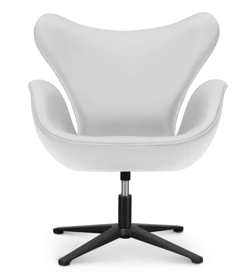 Sean Chair Wit Leer