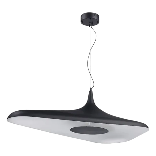Hanglamp Strancia | Zwart / Wit