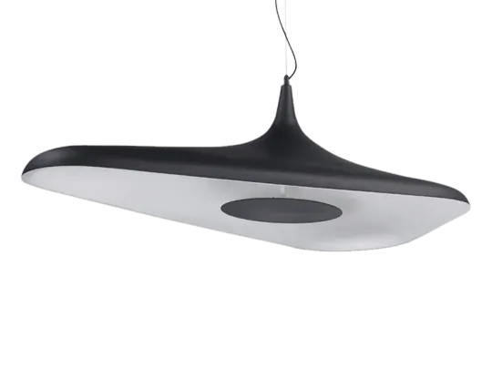 Hanglamp Strancia | Zwart / Wit