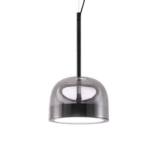 Hanglamp Orac Smoky | Zwart Hanglamp Orac Smoky | Zwart