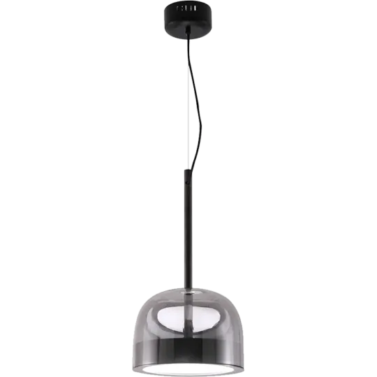Hanglamp Orac Smoky | Zwart Hanglamp Orac Smoky | Zwart