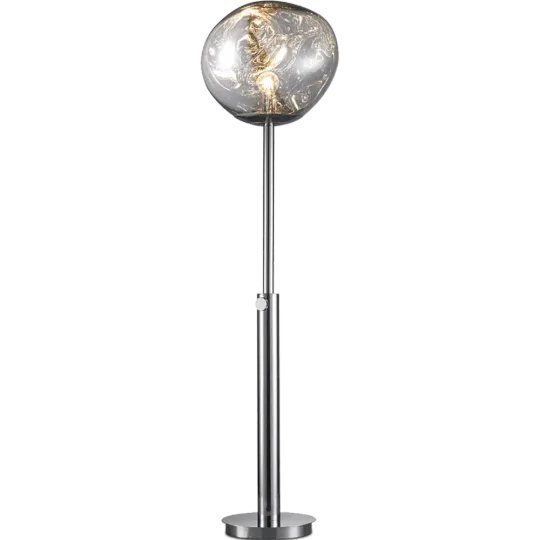 Vloerlamp Blobby | Zilver Vloerlamp Blobby | Zilver