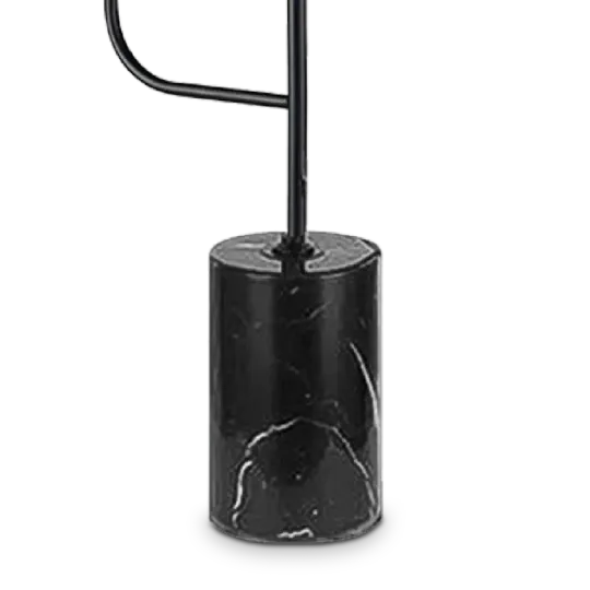 Vloerlamp Marm | Zwart