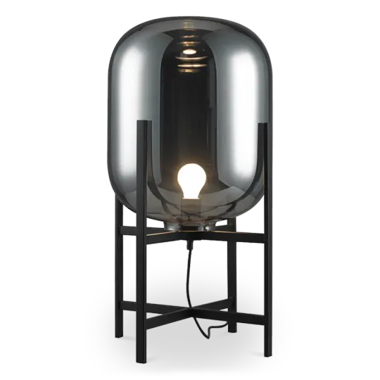 Tafellamp Bowl | Smoky Zwart