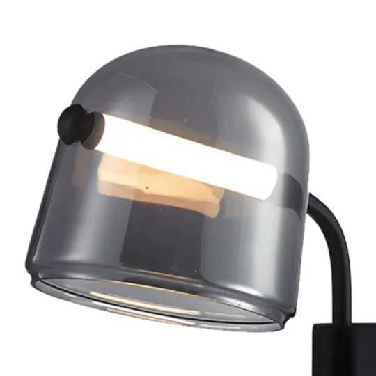 Wandlamp Smoky | Smoky Zwart