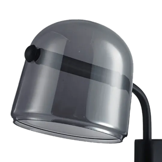 Wandlamp Smoky | Smoky Zwart