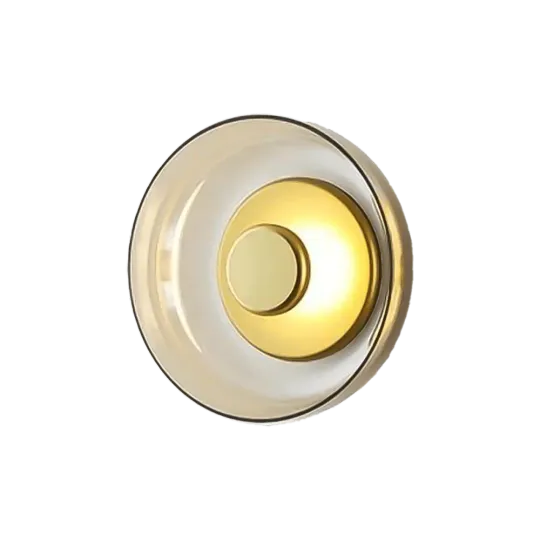 Wandlamp Amber | Goud Amber