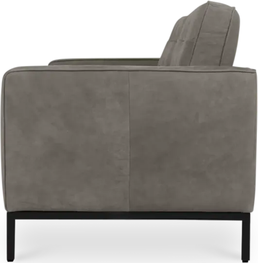 Italo Drie Zits Elegant Silver Grey Velvet