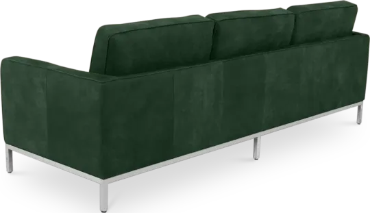Italo Drie Zits Forest Green Velvet