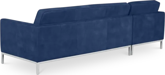 Italo Hoekbank Kings Blue Velvet (Hoek Rechts)