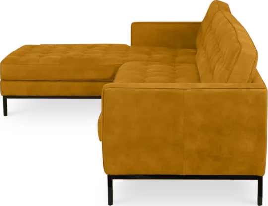 Italo Hoekbank Okergold Velvet (Hoek Rechts) Italo Hoekbank Okergold Velvet (Hoek Rechts)