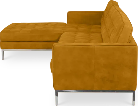 Italo Hoekbank Okergold Velvet (Hoek Rechts) Italo Hoekbank Okergold Velvet (Hoek Rechts)