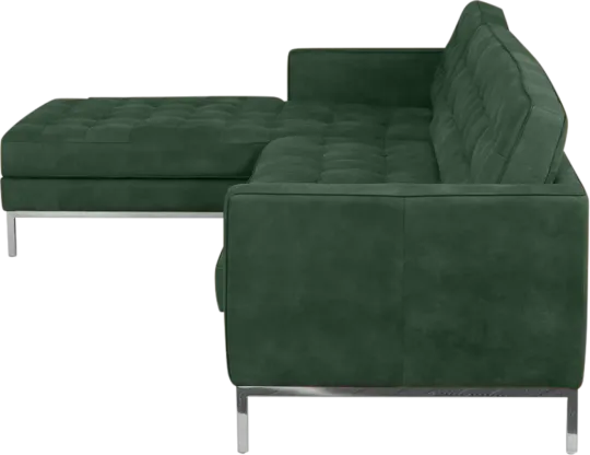 Italo Hoekbank Forest Green Velvet (Hoek Rechts) Italo Hoekbank Forest Green Velvet (Hoek Rechts)