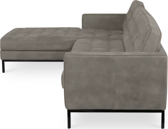 Italo Hoekbank Elegant Silver Grey Velvet (Hoek Rechts) Italo Hoekbank Elegant Silver Grey Velvet (Hoek Rechts)