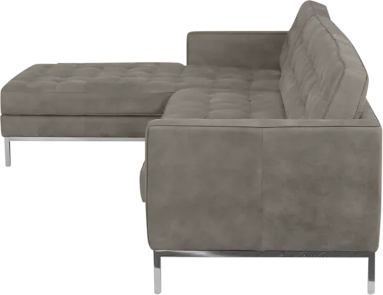 Italo Hoekbank Elegant Silver Grey Velvet (Hoek Rechts) Italo Hoekbank Elegant Silver Grey Velvet (Hoek Rechts)