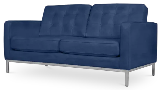 Italo Twee Zits Kings Blue Velvet