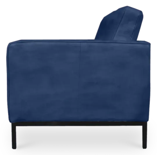 Italo Twee Zits Kings Blue Velvet
