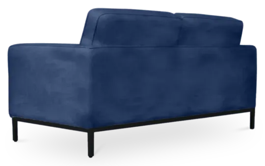 Italo Twee Zits Kings Blue Velvet