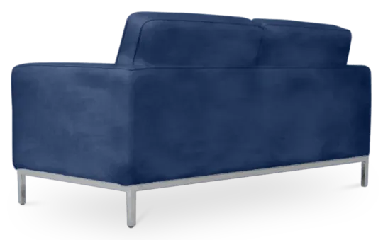 Italo Twee Zits Kings Blue Velvet