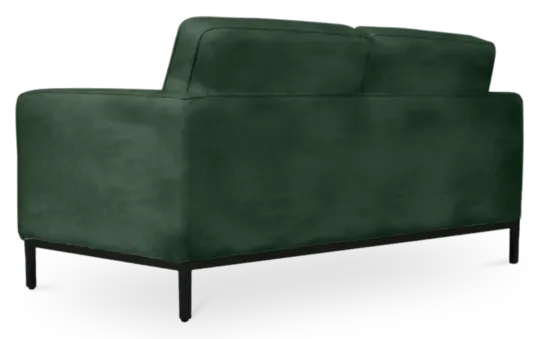 Italo Twee Zits Forest Green Velvet