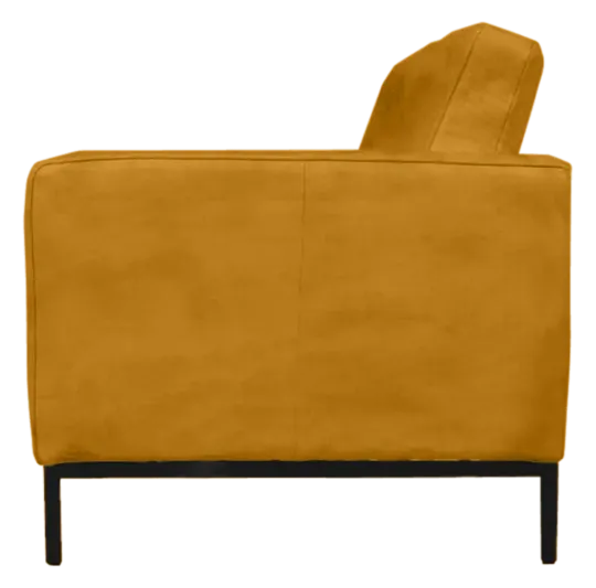 Italo Twee Zits Okergold Velvet