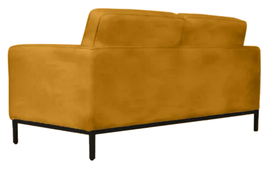 Italo Twee Zits Okergold Velvet