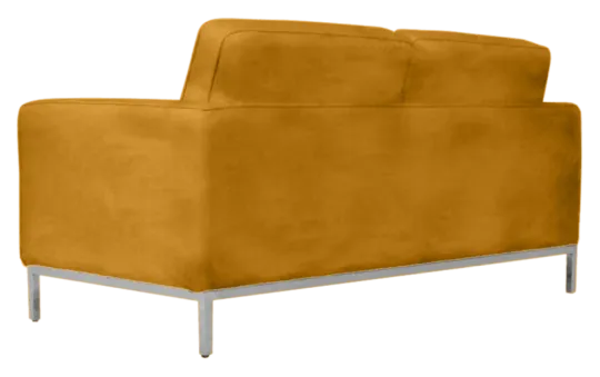 Italo Twee Zits Okergold Velvet
