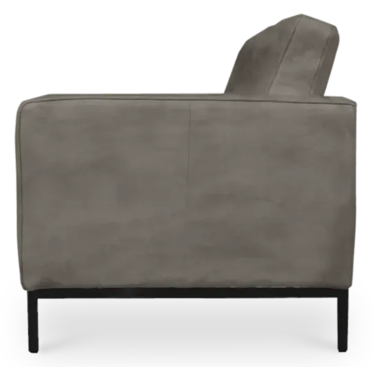 Italo Twee Zits Elegant Silver Grey Velvet