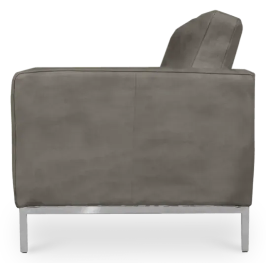 Italo Twee Zits Elegant Silver Grey Velvet
