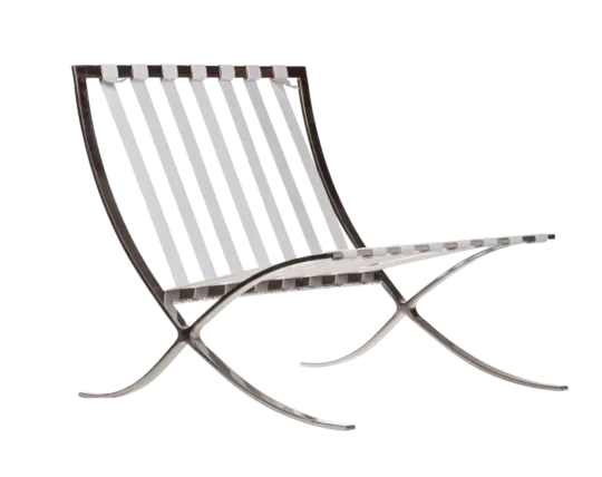 Paviljoen Chair Luxe Volleer Wit