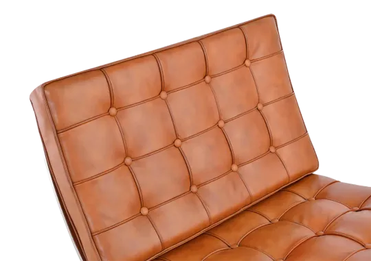 Paviljoen Chair Luxe Volleer Cognac/Bruin