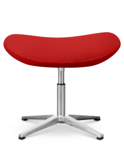 Flegg Ottoman / Hocker Rood Kasjmier