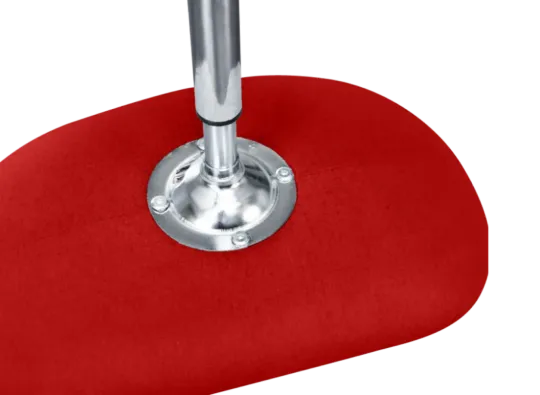 Flegg Ottoman / Hocker Rood Kasjmier