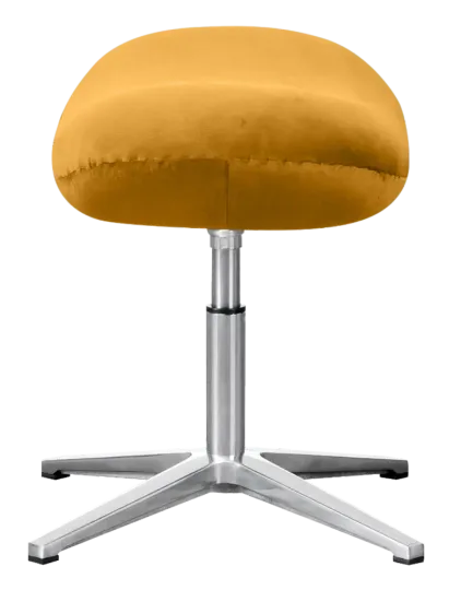 Flag Ottoman Oker Velvet Flegg Ottoman Okergold Velvet